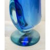DESIGN SCULTURA OCA Archimede Seguso e Flavio Poli ANNI 50 VETRO MURANO BLU GLAS