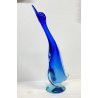 DESIGN SCULTURA OCA Archimede Seguso e Flavio Poli ANNI 50 VETRO MURANO BLU GLAS