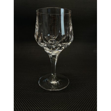 LOTTO 12 BICCHIERE CALICE ACQUA CRISTALLO Peill&Putzler Romana 1141  15 cm/h 60s