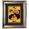 DIPINTO OLIO TELA Remo Brindisi MATERNITA' ARTE MODERNA CONTEMPORANEA 1976