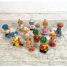 LOTTO 11 PUPAZZO GOMMA VINILE ASSORTITI VINTAGE FIGURE BABY BOY CHICCO '60 '70