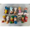 LOTTO 11 PUPAZZO GOMMA VINILE ASSORTITI VINTAGE FIGURE BABY BOY CHICCO '60 '70