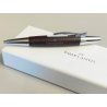 PENNA SFERA Faber-Castell E-MOTION WOOD Moka Chrome VINTAGE BROWN BALLPOINT PEN