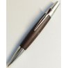 PENNA SFERA Faber-Castell E-MOTION WOOD Moka Chrome VINTAGE BROWN BALLPOINT PEN