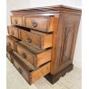ANTICO COMÒ CANTERANO SECRETAIRE LEGNO NOCE 5 CASSETTI 700 PIEMONTESE CASSETTONE