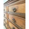 ANTICO COMÒ CANTERANO SECRETAIRE LEGNO NOCE 5 CASSETTI 700 PIEMONTESE CASSETTONE