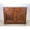 ANTICA CREDENZA LEGNO NOCE 1800 PIEMONTESE RUSTICA DISPENSA SALA ARTE POVERA