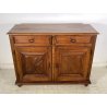 ANTICA CREDENZA LEGNO NOCE 1800 PIEMONTESE RUSTICA DISPENSA SALA ARTE POVERA