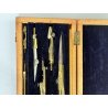 COMPASSO ANTICO Con SCATOLA LEGNO Pezzi Vari VECCHI STRUMENTI Disegno Tecnico