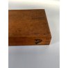 COMPASSO ANTICO Con SCATOLA LEGNO Pezzi Vari VECCHI STRUMENTI Disegno Tecnico