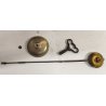 ANTICO OROLOGIO TAVOLO PENDOLO BRONZATO Parigina SCULTURA Napoleone III marmo
