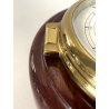 RARO BAROMETRO NAUTICO VINTAGE Chronometerwerke WEMPE Hamburg OTTONE LEGNO '900