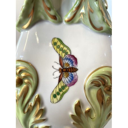 Soyizom Brocca primitiva in Stile Country Francese, Vaso di Fiori in Metallo Rustico Shabby Chic per la Decorazione Domestica della Festa Nuziale