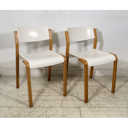 COPPIA SEDIA design di De Pas D'urbino e Lemazzi per Bellato 1979 COUPLE CHAIR