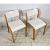 COPPIA SEDIA design di De Pas D'urbino e Lemazzi per Bellato 1979 COUPLE CHAIR