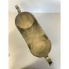 SECCHIELLO PORTAGHIACCIO SILVERPLATED 2 BOTTIGLIE CHAMPAGNE GLACETTE VINTAGE '70