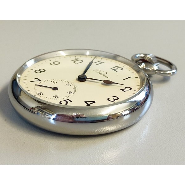 Altair | Orologio Da Tasca Half Hunter Color Argento | Disponibile