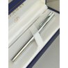 PENNA STILOGRAFICA Waterman ACCIAO LUCIDO Paris VINTAGE FOUNTAIN PEN BOX plume