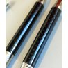 Niji PARURE PENNA Stilografica & Sfera CARBONIO set FOUNTAIN PEN + BALLPOINT PEN