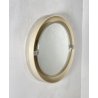 SPECCHIO DESIGN ROTONDO BAGNO ALLIBERT INCLINABILE RETROILLUMINATO 1970 MIRROR