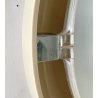 SPECCHIO DESIGN ROTONDO BAGNO ALLIBERT INCLINABILE RETROILLUMINATO 1970 MIRROR