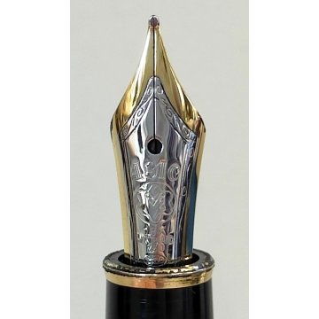 PENNA STILOGRAFICA Montblanc MEISTERSTUCK SOLITAIRE argento 925 Old Fountain Pen