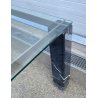 TAVOLO DESIGN Renato Polidori PROD. Skipper MOD. Faraone MARMO VETRO TABLE GLASS