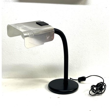 LAMPADA TAVOLO VINTAGE Targetti Sankey VINTAGE TABLE LAMP ALLUMINIO ITALIA '70