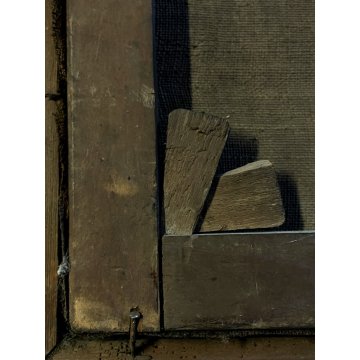 QUADRO DIPINTO OLIO TELA RITRATTO MASCHILE GIOVANE GENTILUOMO BAFFI 800