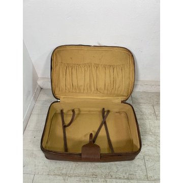 ANTICA COPPIA BORSE da VIAGGIO GUCCI VALIGIA VINTAGE PELLE BORSONE anni 50/60