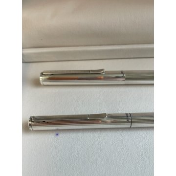 PARURE AURORA HASTIL PENNA STILOGRAFICA SFERA ORO 14K ARGENTO 925 FOUNTAIN PEN