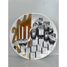 PIATTO FORNASETTI CALENDARIO ANNO 2011 n° 351/700 ø 24 cm CERAMICA italy epoca