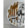 PIATTO FORNASETTI CALENDARIO ANNO 2011 n° 351/700 ø 24 cm CERAMICA italy epoca
