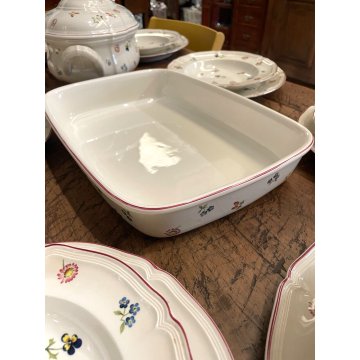 SERVIZIO PIATTI 12 pers. 42 pz. PORCELLANA villeroy & boch "Petit fleur" AFFARE!