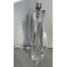 VINTAGE PIED de LAMP CRISTAL DE Sevres FRANCE CRYSTAL BASE LAMP 39 cm/h ANNI '50