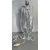 VINTAGE PIED de LAMP CRISTAL DE Sevres FRANCE CRYSTAL BASE LAMP 39 cm/h ANNI '50