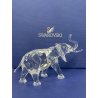 ELEFANTE SWAROVSKI CON SCATOLA 17 cm STATUA CRISTALLO CRYSTAL DESIGN ELEPHANT