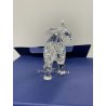 ELEFANTE SWAROVSKI CON SCATOLA 17 cm STATUA CRISTALLO CRYSTAL DESIGN ELEPHANT