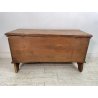 ANTICA PICCOLA CASSAPANCA legno ABETE 109 cm epoca 1800 OLD WOOD CHEST FORMELLA
