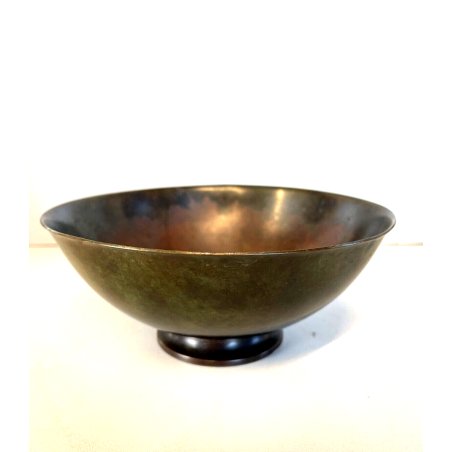 ANTICA BOWL CIOTOLA BRONZO DESIGN Just Andersen ART DECO ø 18x 7,5 cm/h ANNI '20
