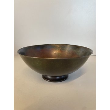 ANTICA BOWL CIOTOLA BRONZO DESIGN Just Andersen ART DECO ø 18x 7,5 cm/h ANNI '20