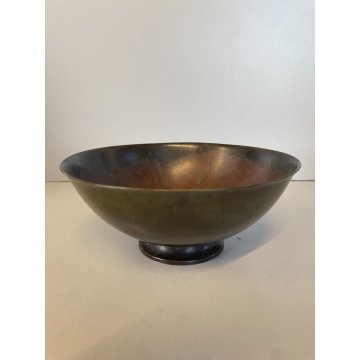 ANTICA BOWL CIOTOLA BRONZO DESIGN Just Andersen ART DECO ø 18x 7,5 cm/h ANNI '20