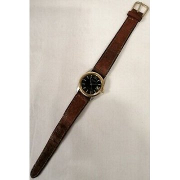 OROLOGIO POLSO LUSSO Baume & Mercier BAUMATIC anni 60 ACCIAIO ORO OLD WATCH DATA