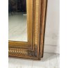 ANTICA SPECCHIERA CORNICE IMPERO epoca 1800 OLD SPECCHIO LEGNO DORATA FOGLIA ORO