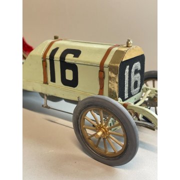 ANTICO MODELLINO AUTO LEGNO BLITZEN BENZ N°16 MACCHINA CAR GIOCO TOYS