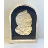 STAMPO BASSORILIEVO PADRE PIO CERAMICA BISCUIT CALCO FORMELLA SCULTURA epoca 900