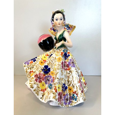 SCULTURA CERAMICA G. Girardi La Diana FIGURA BALLERINA GITANA n° 442 VINTAGE '50