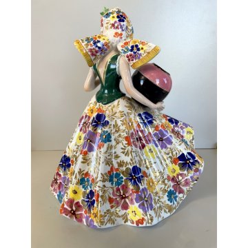 SCULTURA CERAMICA G. Girardi La Diana FIGURA BALLERINA GITANA n° 442 VINTAGE '50