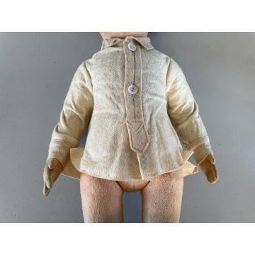 ANTICA BAMBOLA Lenci SERIE 300 SCHOOL BOY JUETES DOLL Poupé 43 cm/h FELT 1930