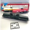 TRENO LOCOMOTIVA LIMA 20 GIOCO 2 VAGONI AGRIP ESSORED TRAIN TOYS ELECTRIC BOX